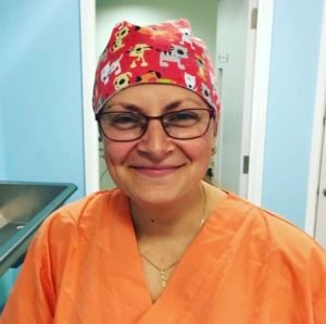 Surgical theatre scrub hat