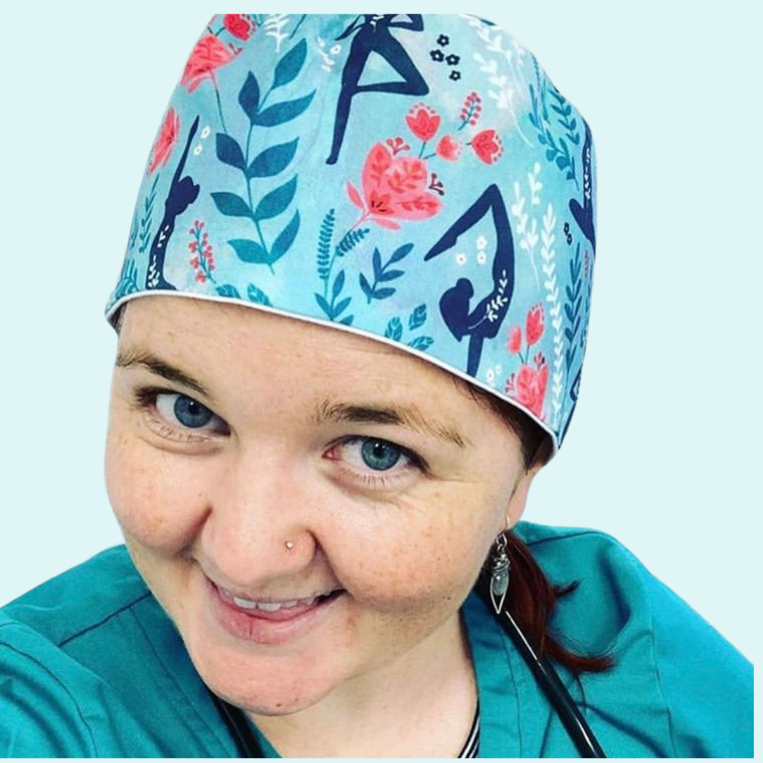 Yoga Scrub Hat - Image 3