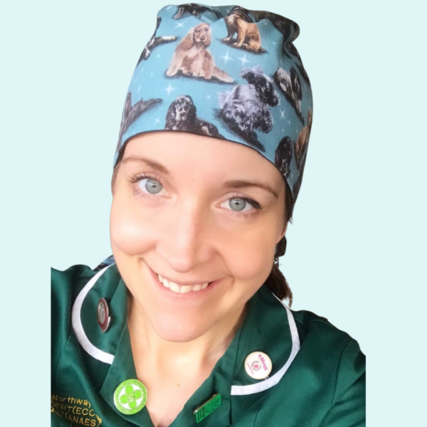 Cocker Spaniel Scrub Hat