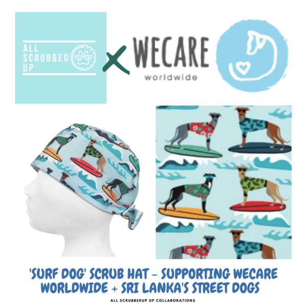 surfdog scrub hat