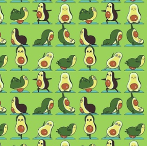 avocado yoga
