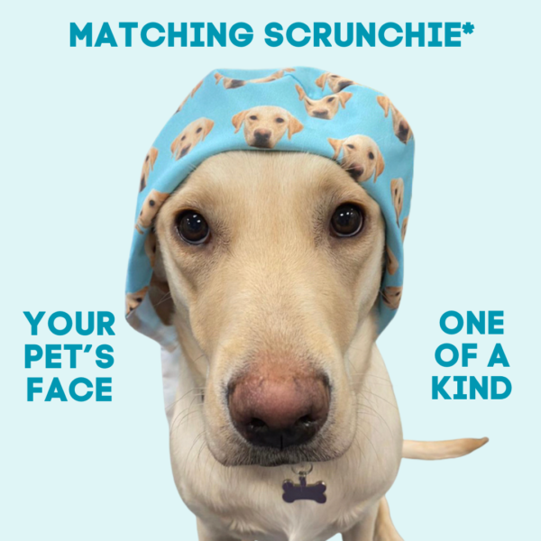 Matching Your Pet's Face Scrunchie