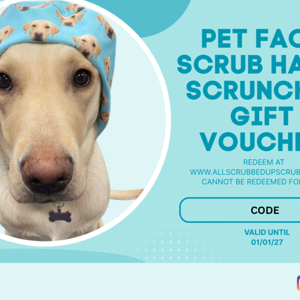 Your Pet's Face Scrub Gift + Scrunchie Voucher