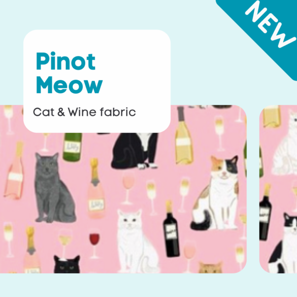 pinot meow cat scrub hat