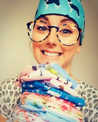 Making a difference, environment, scrub hats, scrub caps, joy